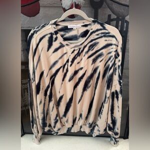 Young Fabulous & Broke Juliette Tie-Dye Dolman Sweatshirt - Size S